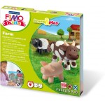 FIMO kids farm&play "Ферма", набор состоящий из 4-х блоков по 42 гр., уровень сложности 1, 8034 01 LZ 